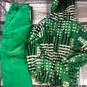 686 snow apparel winter coat & snowpants size XL